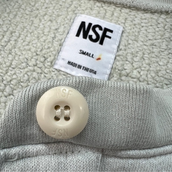 NSF TERRYCLOTH Viscose Sweatshirt - Picture 6 of 6